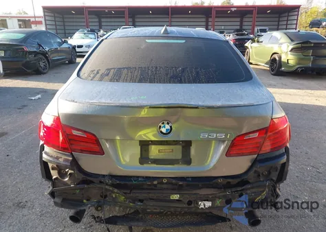 2015 BMW 535I from USA, damaged, VIN WBA5B1C58FD917859